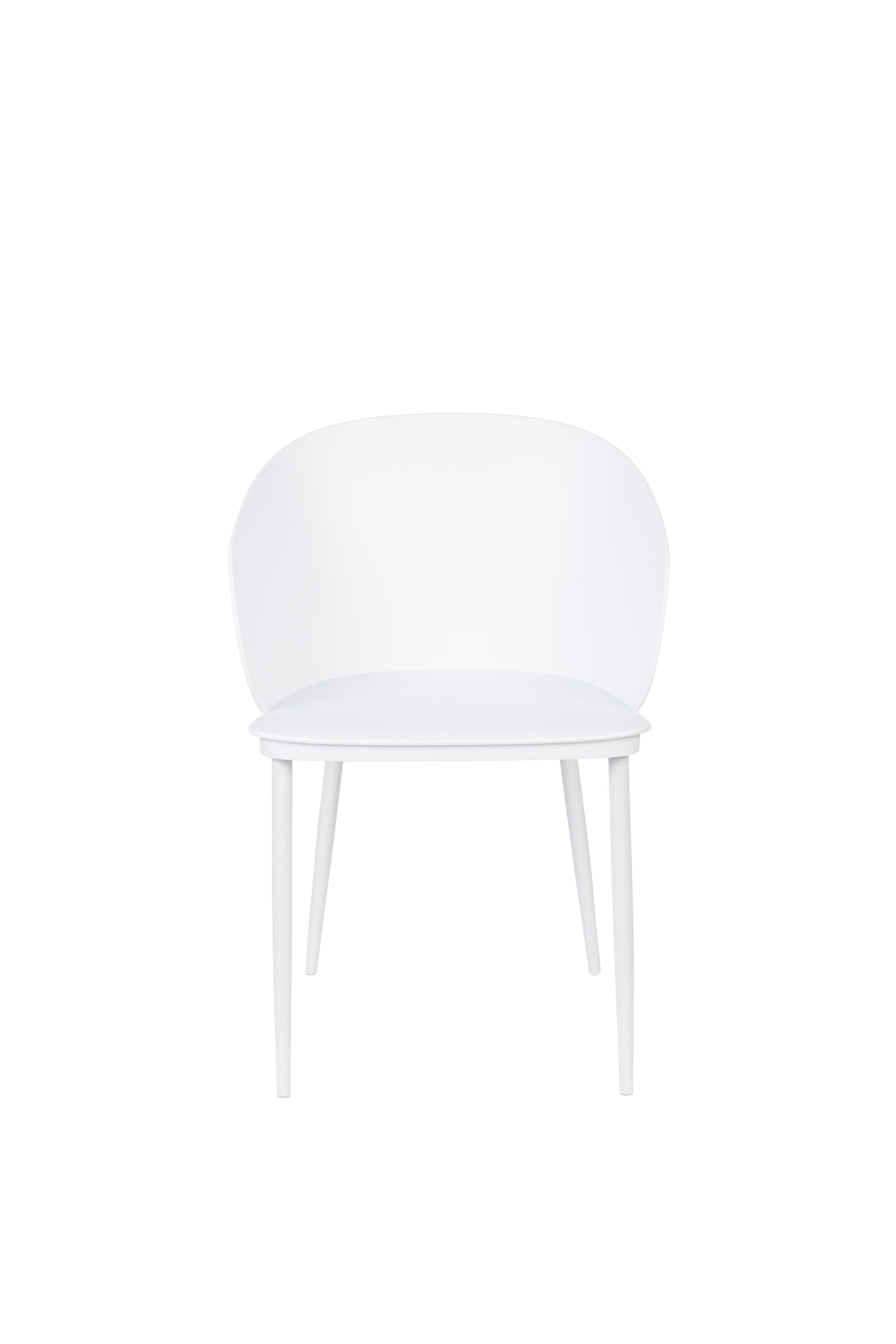 Set of 2 Gigi All White Dining Chair